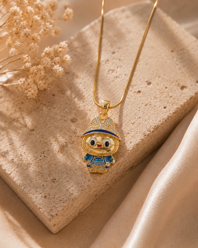 Labubu Pendant Necklace alternate view