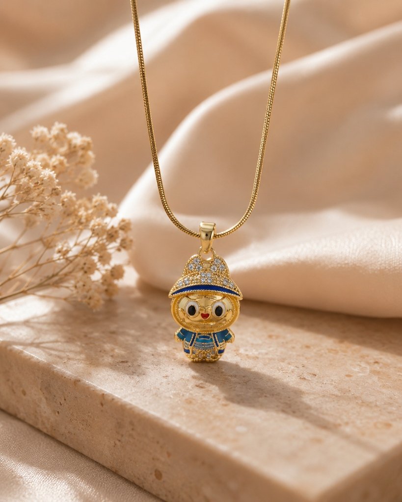 Labubu Pendant Necklace by Calistry